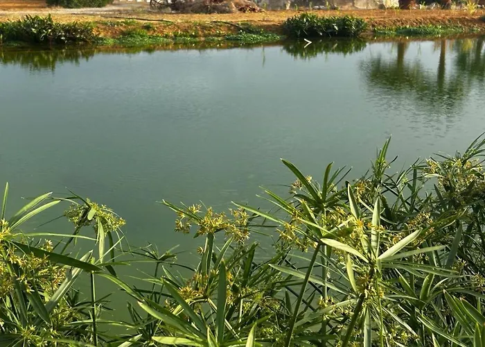 Brand New At Yoga Farm With Natural Swimming Pool Near Beach Moncarapacho